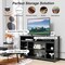 58" TV Stand with Fireplace for TVs up to 65" and Media Storage